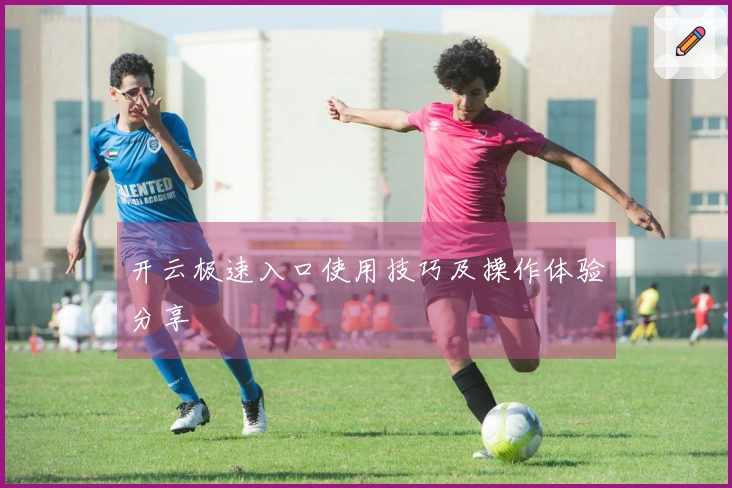 开云极速入口使用技巧及操作体验分享